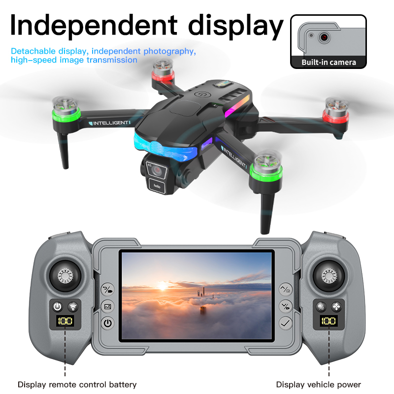 Drone Camera Professional - Drone de contrôle d'écran F177, caméra