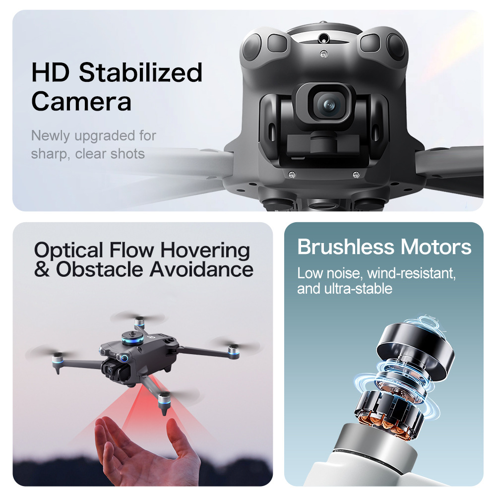 Nouveau drone GPS GT60, photog - Drone Camera Wide Angle avis et prix